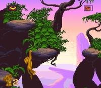 une photo d'Ã©cran de Le Roi Lion sur Nintendo Super Nes